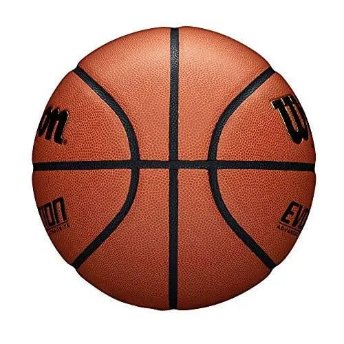Wilson Evolution Game Basketball, Black, Official Size - 29.5"
