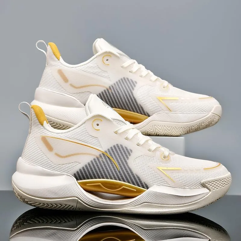 Women Basketball Shoes Fashion Athletic Sneakers Unisex Outdoor Sport Shoes Lightweight Volleyball Shoes Non Slip Basketball Shoe