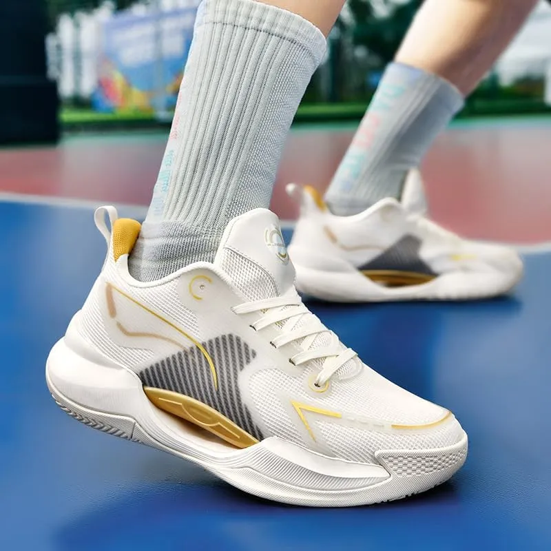 Women Basketball Shoes Fashion Athletic Sneakers Unisex Outdoor Sport Shoes Lightweight Volleyball Shoes Non Slip Basketball Shoe