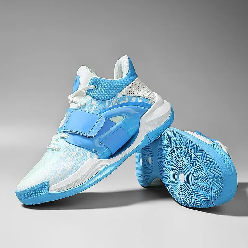 Women Men Basketball Shoes Breathable Anti Slip Wear Resistant Super Light Basketball Sneakers Outdoor Cushioning Workout Fashion Running Sneakers