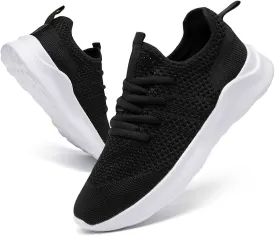 Women's Walking Shoes Tennis Sneakers Casual Lace Up Lightweight Running Shoes Slip On Gym Out Workout Shoes