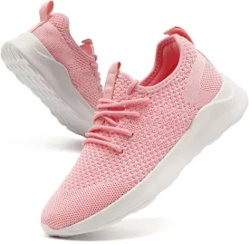 Women's Walking Shoes Tennis Sneakers Casual Lace Up Lightweight Running Shoes Slip On Gym Out Workout Shoes
