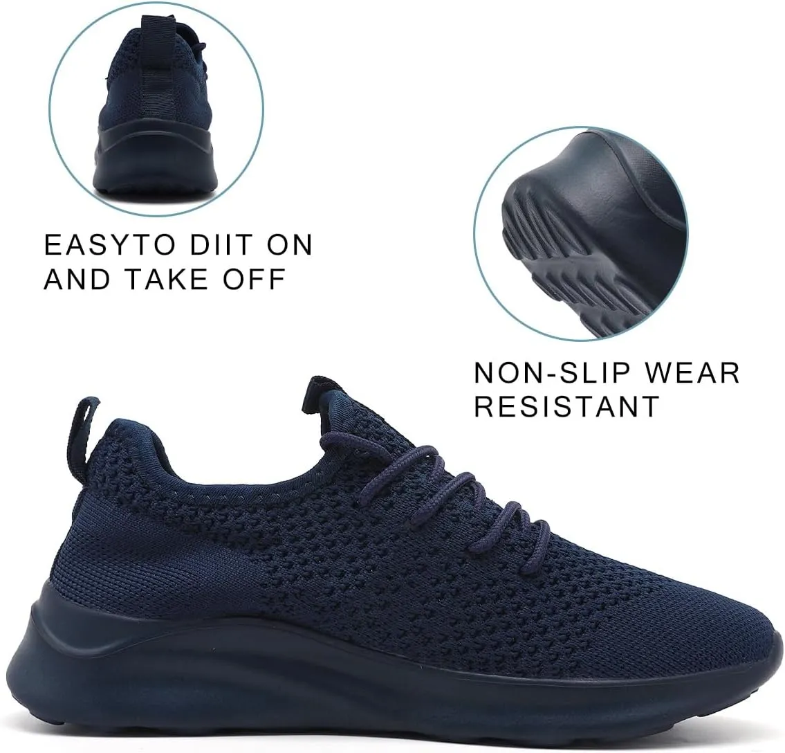 Women's Walking Shoes Tennis Sneakers Casual Lace Up Lightweight Running Shoes Slip On Gym Out Workout Shoes