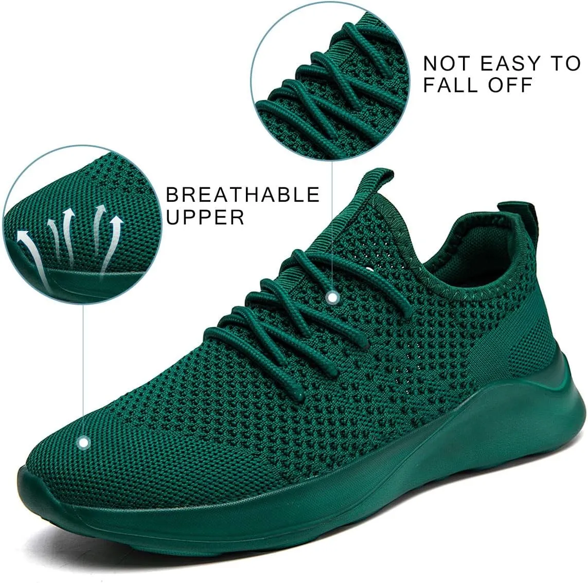 Women's Walking Shoes Tennis Sneakers Casual Lace Up Lightweight Running Shoes Slip On Gym Out Workout Shoes
