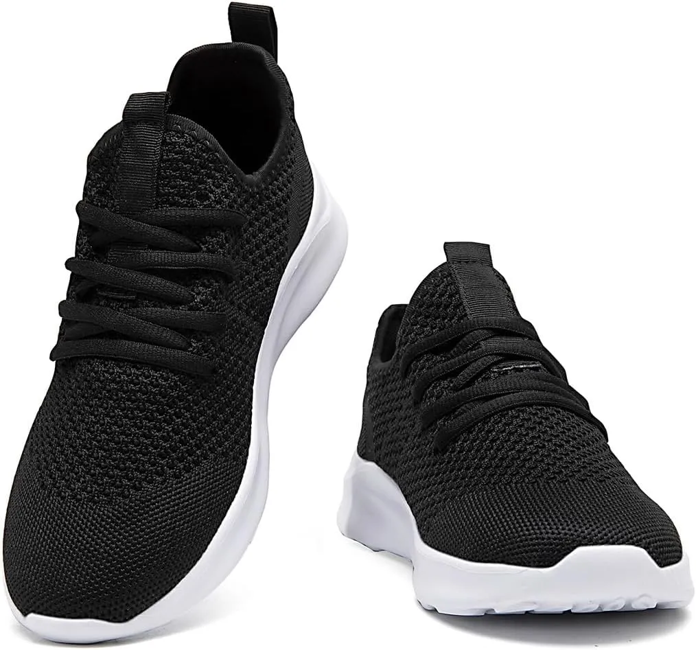 Women's Walking Shoes Tennis Sneakers Casual Lace Up Lightweight Running Shoes Slip On Gym Out Workout Shoes